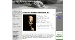 Desktop Screenshot of aboutsculpture.com