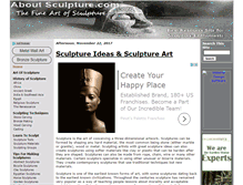 Tablet Screenshot of aboutsculpture.com